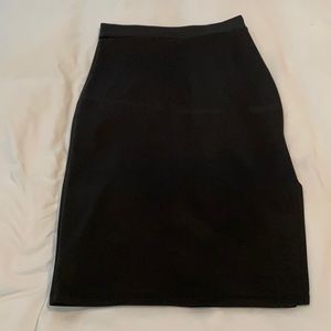 Symphony Black high waisted pencil skirt. Size M